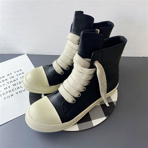 rick owens boots fake